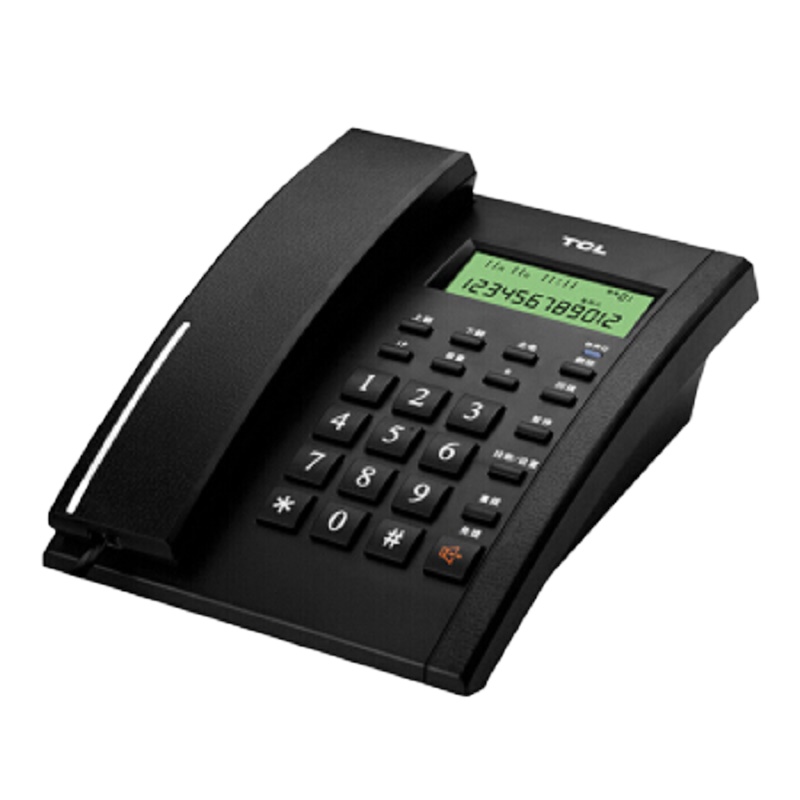 TCL 电话机座机 固定电话 办公家用 双接口 来电显示 时尚简约 HCD868(79)TSD