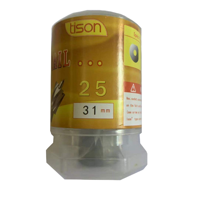 tison牌钢轨钻头 31mm 高速钢