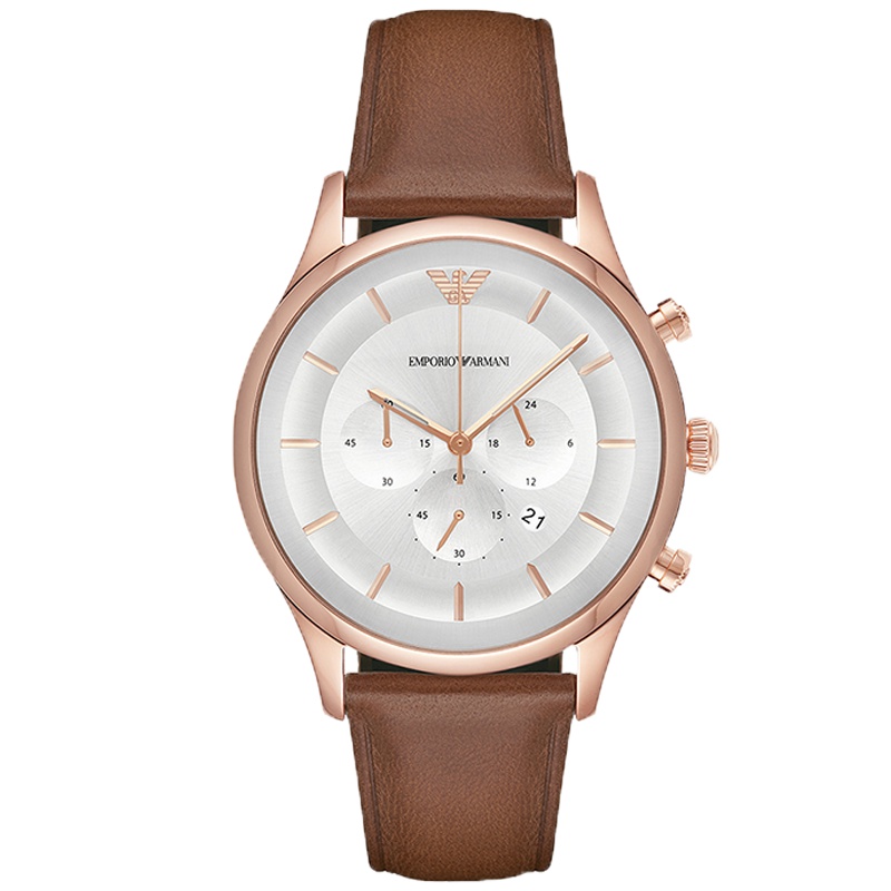 海外直邮欧美品牌原装进口包税EMPORIO ARMANI安普里奥阿玛尼手表 经典时尚男表休闲男士腕表AR11043
