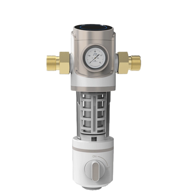 康道夫KDF-QZ-14前置过滤器全自动反冲洗净水器 厨房自来水中央管道过滤器 全屋净水器