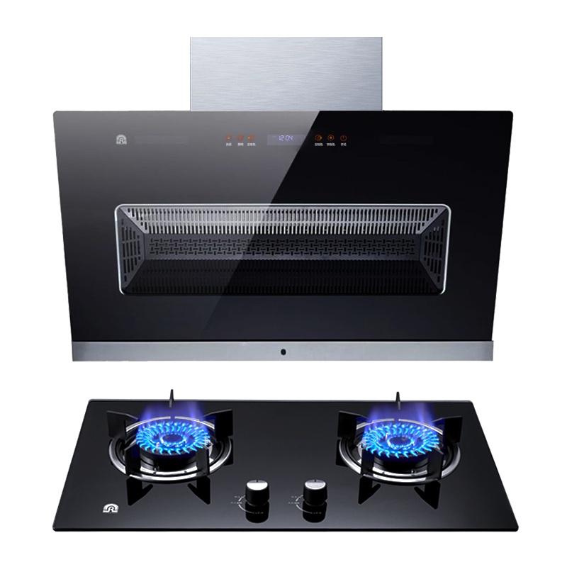 容声(RONGSHENG)烟灶套装油烟机CXW-280-JP356-A +灶具JZT-Q304A 天然气 大吸力 低噪音