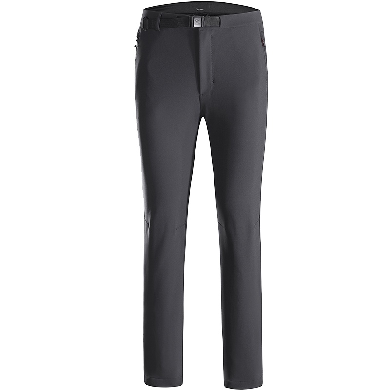 凯乐石软壳裤男秋冬加绒防泼水防风户外保暖弹力锥形裤