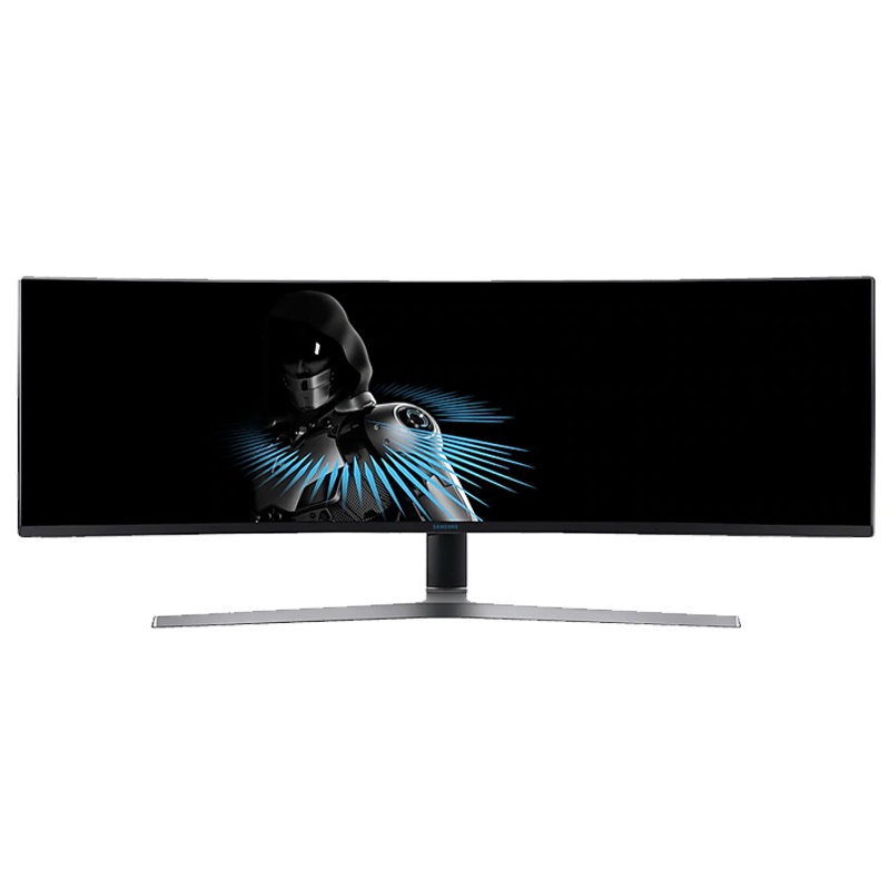 三星(SAMSUNG) 48.9英寸带鱼屏 144Hz刷新曲面 HDR 量子点技术 爱眼 全接口 电竞显示器 (C49HG90DMC)