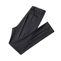 雅鹿男装商务休闲弹力舒适直筒中腰正装西裤男士休闲裤1007KA65302