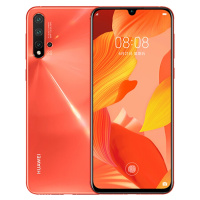 [二手9成新]华为nova5 Pro 珊瑚橙 8G+128G全网通安卓手机6.39英寸屏麒麟980移动联通电信4G手机