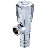 京旺莱全铜角阀加厚快开三角阀热水器马桶通用4分接口止水阀