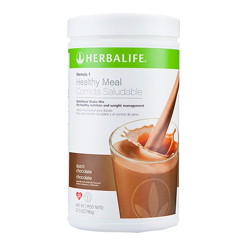 美国康宝莱奶昔蛋白混合饮料饱腹代餐粉 巧克力味 750g