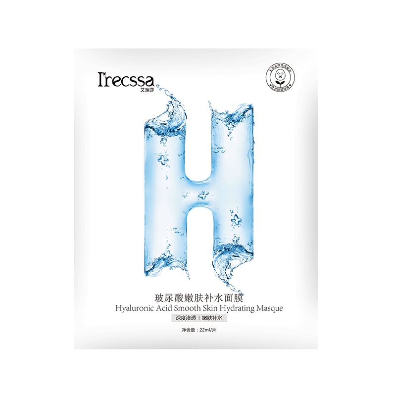 艾瑞莎 玻尿酸补水嫩肤面膜22ml*1片