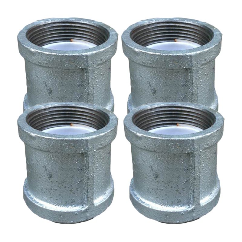 热镀锌直通内丝直接头 DN50 10个起发 (1个的价格)