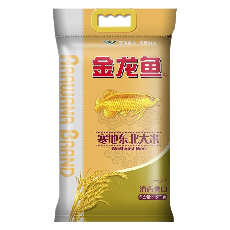 金龙鱼寒地东北大米5kg 东北米寒地黑土