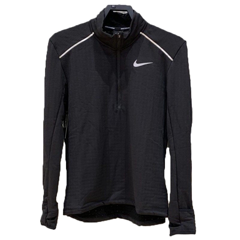 耐克（NIKE）男款半长拉链跑步上衣长袖T恤BV4714