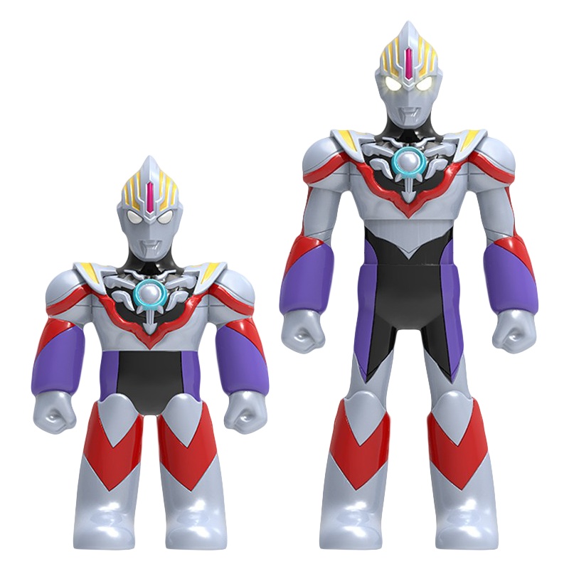 灵动创想超变奥特曼宇宙英雄男孩玩具儿童动漫欧布奥特曼(重光形态)ATM0103