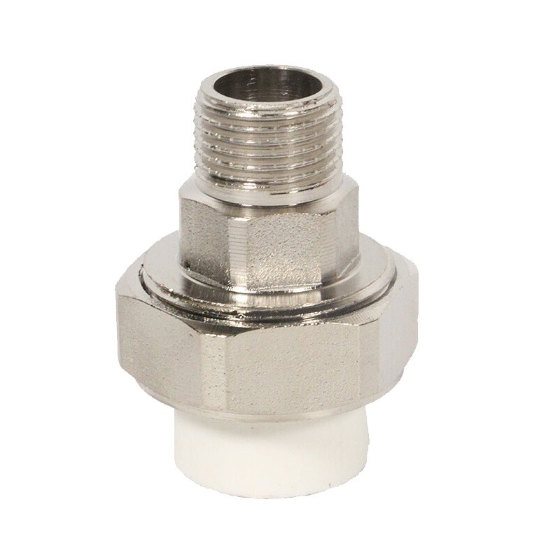 国标PPR水管配件 外丝外牙螺纹活接头 25*3/4"mm 1个