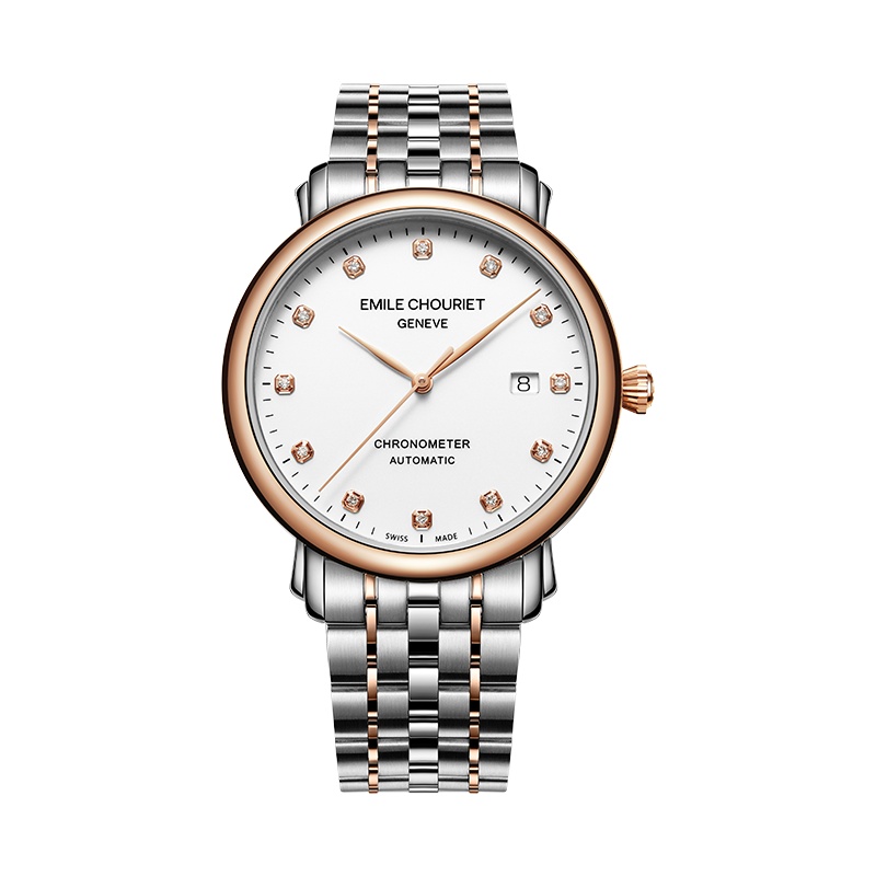 (Emile Chouriet)瑞士艾米龙表莱蒙系列天文台男士机械表00.1168.G40.6.46.22.10