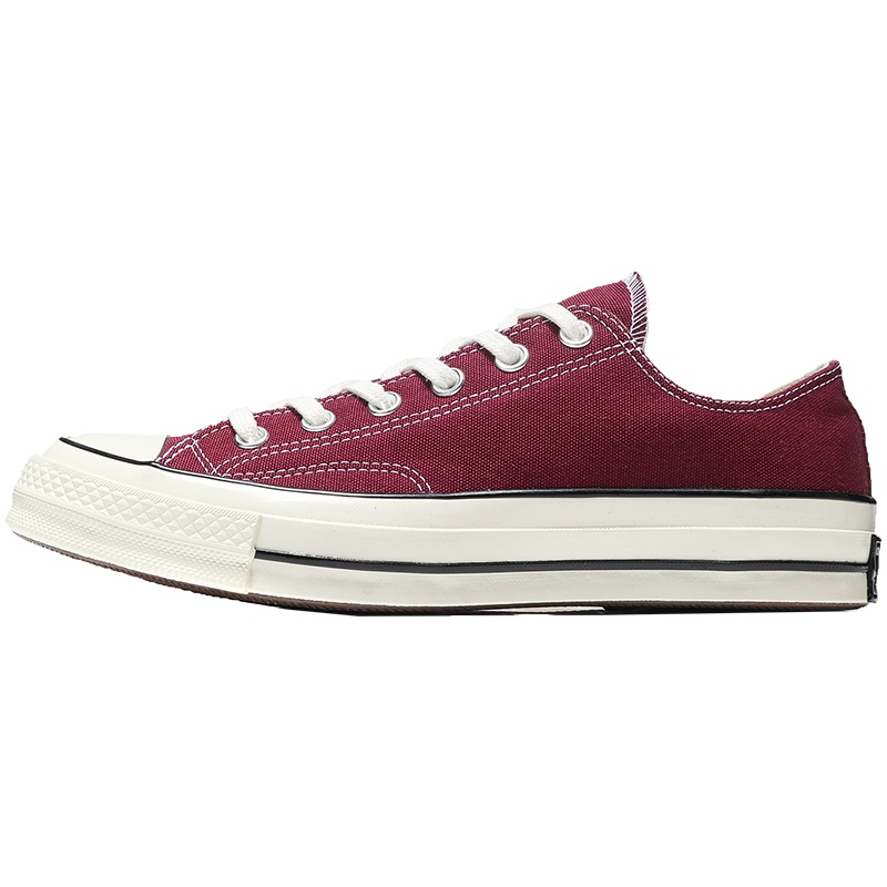 【自营】CONVERSE匡威男女帆布鞋三星标1970s低帮休闲鞋162050C 162059C紫红色