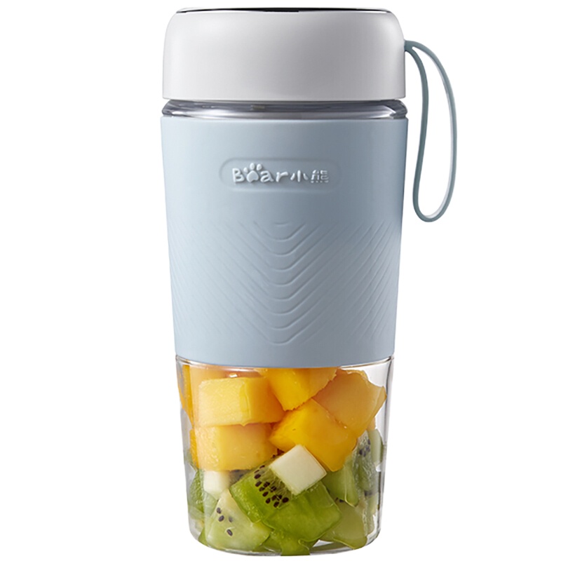小熊(bear) LLJ-B03L3料理机 家用迷你便携式榨汁机果汁机多功能料理机搅拌机充电式果汁杯