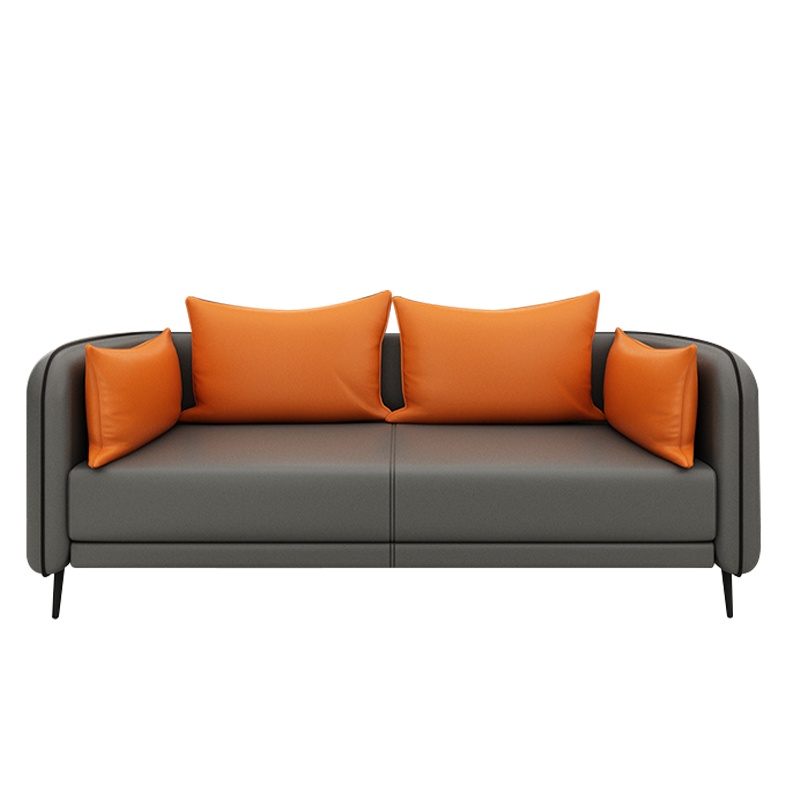 办公沙发三人位会客区商务洽谈贵宾接待等候区办公室沙发茶几组合