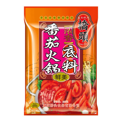 桥头 浓香番茄火锅底料240g 袋装 调味品调味料火锅底料酸香番茄 下面条吃火锅