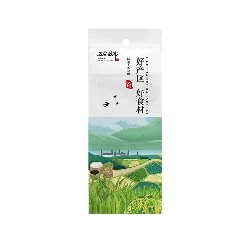 [五谷故事 绿豆百合粥1kg量贩装] 五谷杂粮粗粮丰富食材熬粥原料