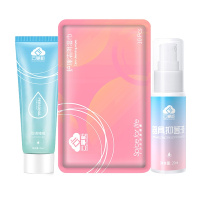云掌柜情趣礼包含器具消毒液20ml润滑私处柔湿巾10片性用品女