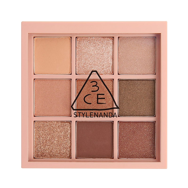 3CE 情调配方哑光质地九色眼影盘OVER TAKE 8.1克/盒