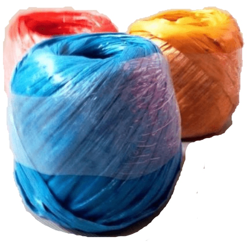 BONJEAN塑料绳捆绑绳打包绳撕裂捆扎绳包装绳 彩色扎口尼龙绳子