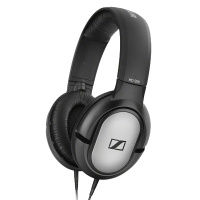 森海塞尔(Sennheiser)头戴式HD201升级手机音乐耳机 学生上网课用 HD206 黑色