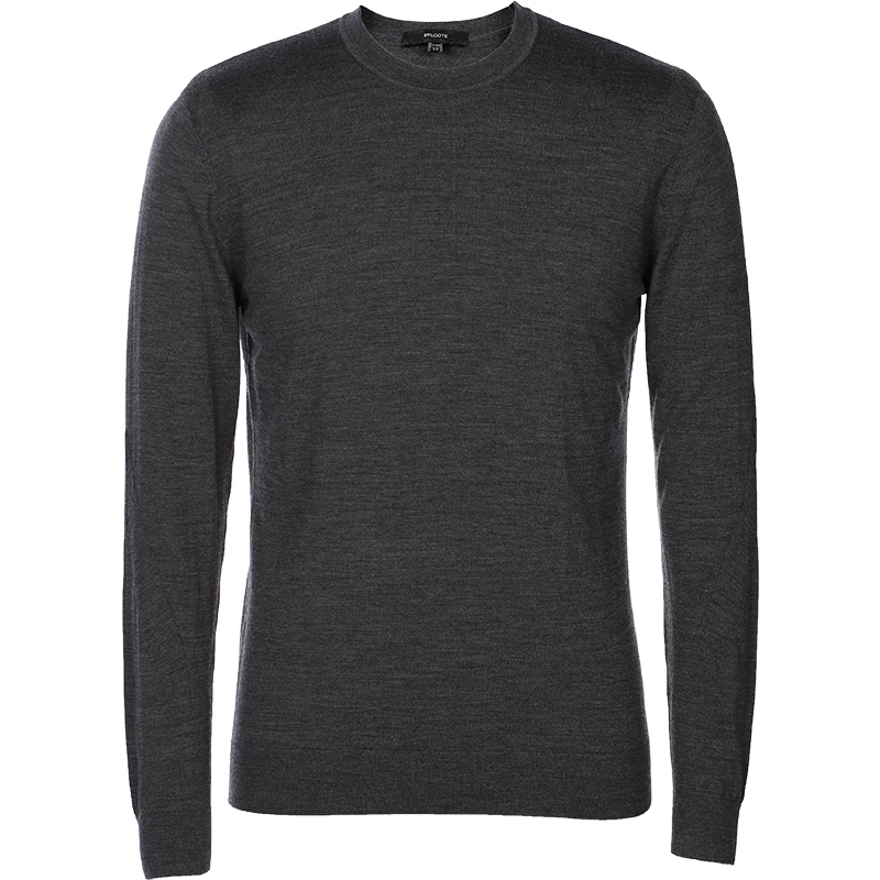 Brloote/巴鲁特纯羊毛衫男商务休闲针织衫秋冬轻薄打底衫