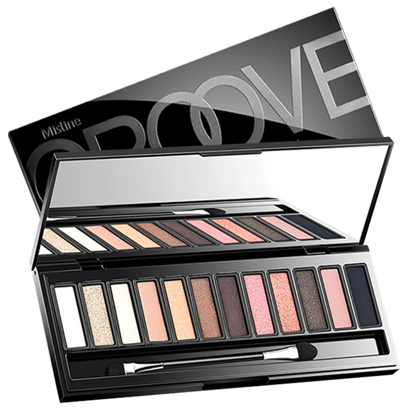 Mistine 蜜丝婷 朝九晚五眼影盘 02大地盘多色眼影8.4g