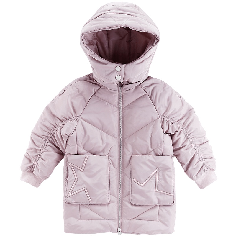 小红豆童装女童羽绒服中长款加厚儿童羽绒服宝宝新款韩版冬装外套潮