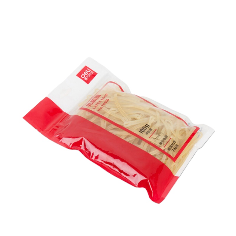 得力 耐用橡皮筋 乳胶圈 橡皮圈 捆扎胶圈 79310