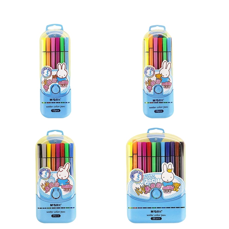 晨光(M&G) AGPA1711 多色中性笔 0.38mm 全针管签字笔 彩色水笔 12支/包