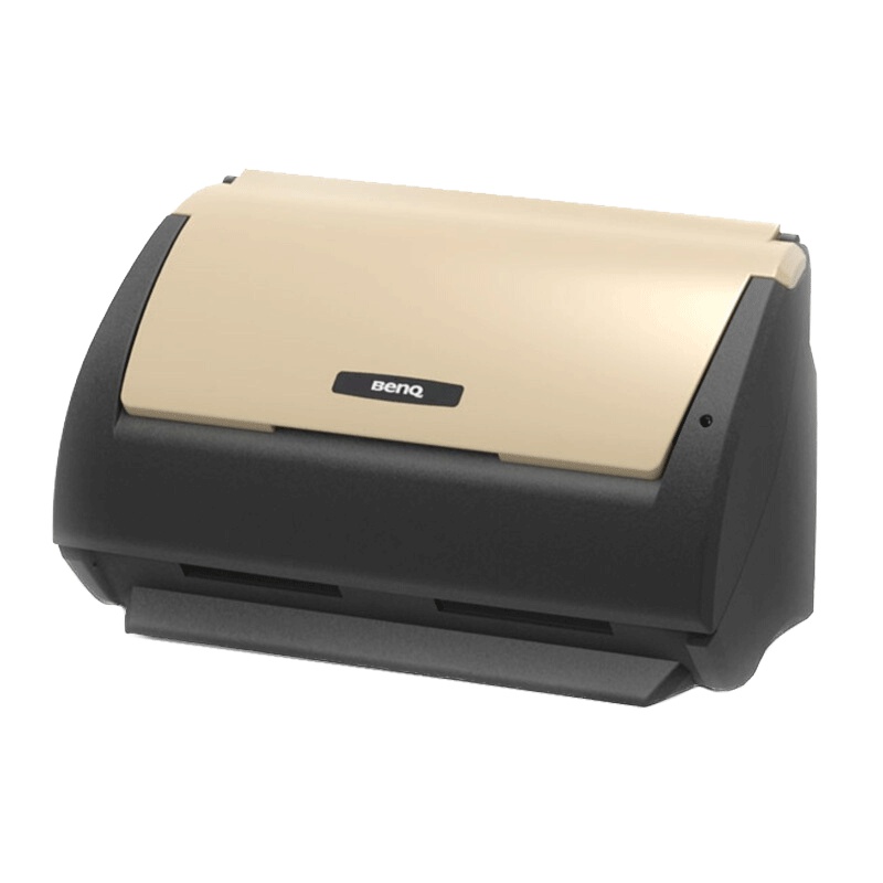 明基(BenQ)F102 PLUS馈纸式A4高速扫描仪 彩色高清双面扫描 每分钟30张/60面 自动连续批量 黑色