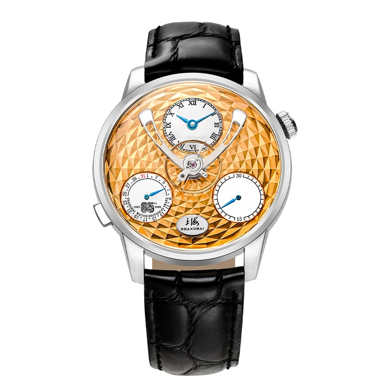 [65周年纪念款]上海手表上海牌手表男国潮品牌中置轮摆全自动机械表周年纪念款限量预定新概念手表895