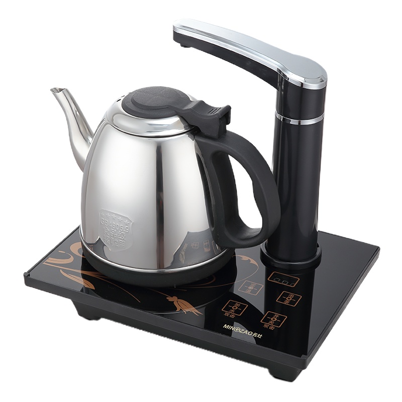 纳丽雅(Naliya)全自动上水壶电热烧水壶家用泡茶电磁炉茶台功夫煮茶器电茶炉定制 单炉1升半自动