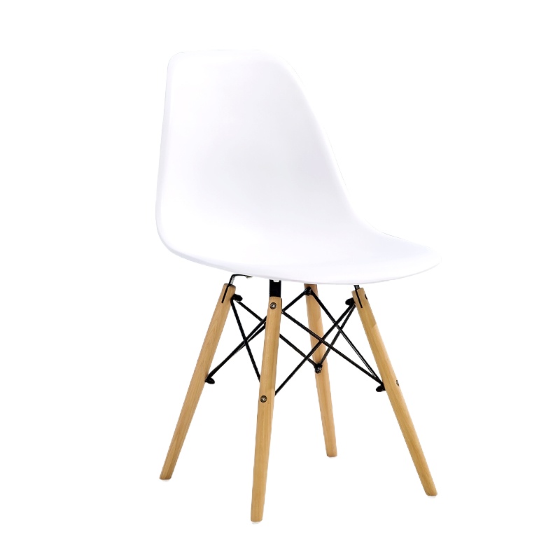 鑫环境 简约时尚折叠餐椅现代创意书桌椅靠背椅家用电脑椅实木餐椅休闲椅