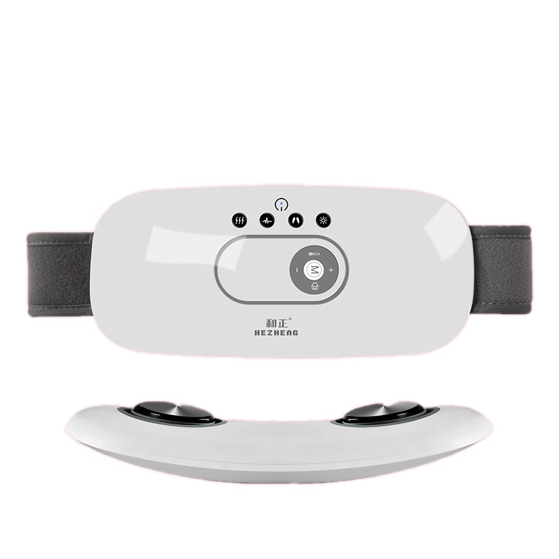 和正腰部按摩器腰椎按摩仪热敷腰痛腰疼神器护腰带理疗暖宫带大姨妈痛神器腰腹部 升级款HZ-YBB-2最新款
