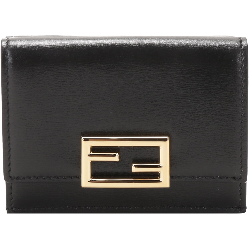 FENDI 芬迪 女士MICRO TRIFOLD系列双F短款钱包钱夹 8M0395 AHM0