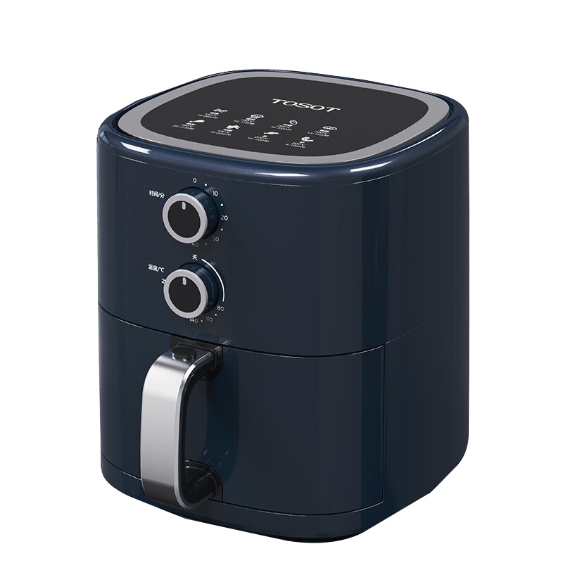 格力大松(TOSOT) GFP-0501a空气炸锅 5L家用智能 大容量 不沾易清洗 准确定时无油煎炸 薯条机 5升容量