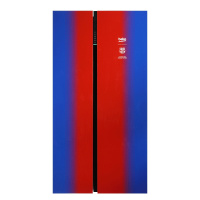 倍科(beko)EUG91640FCB 巴萨定制款冰箱 对开门冰箱 风冷无霜原装进口电冰箱