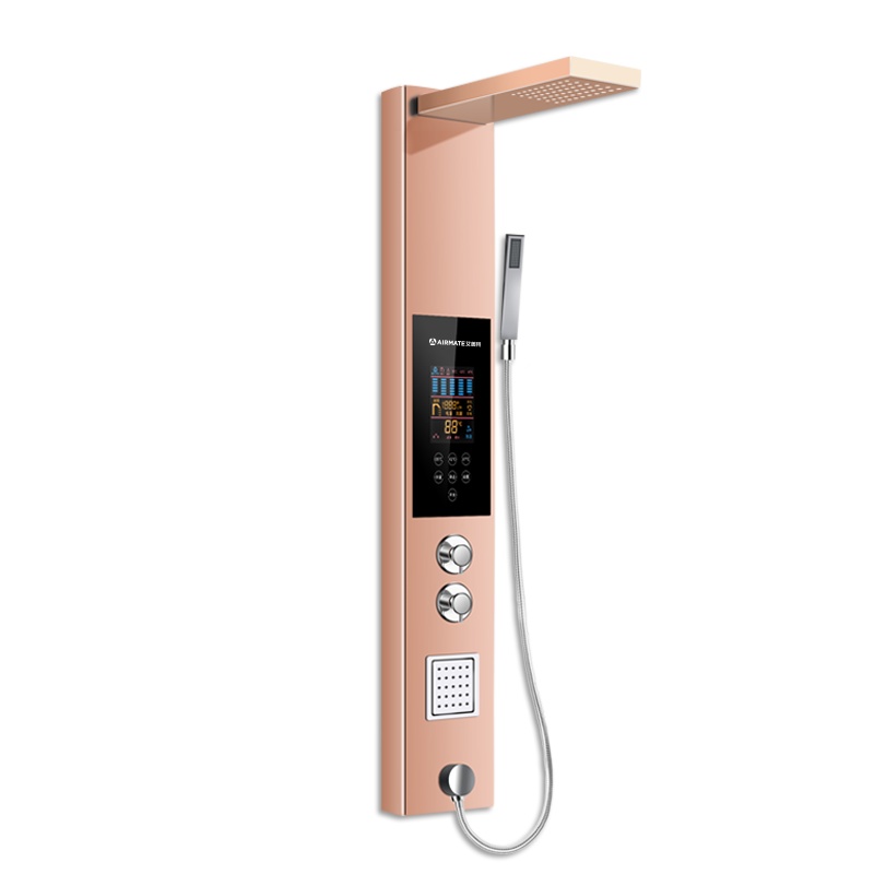 艾美特(Airmate)集成式洗澡机即热式电热水器家用速热式淋浴屏热水宝免储水 EH8512-A01