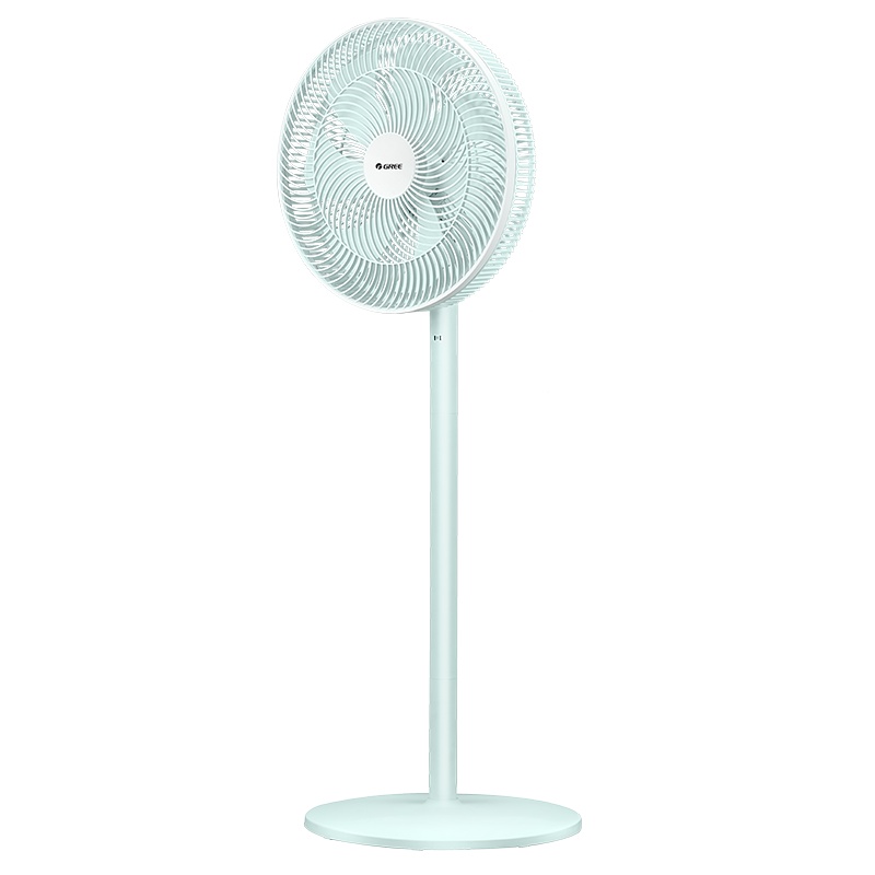格力落地扇FD-35X65h7竹青色电风扇家用节能落地扇学生立式大风量客厅宿舍机械七叶扇加厚底盘加大扇叶