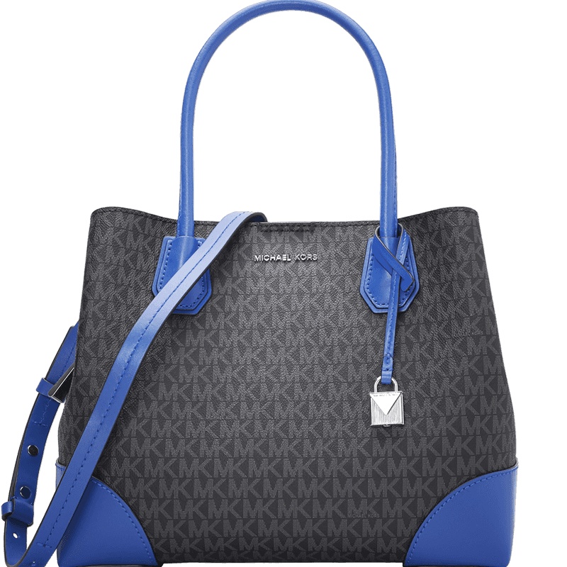 MK Mercer Corner 手拎包 中号 SR 印花LOGO款 30H7SZ5T6V PVC/牛皮革