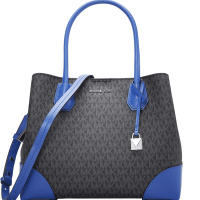 MK Mercer Corner 手拎包 中号 SR 印花LOGO款 30H7SZ5T6V PVC/牛皮革