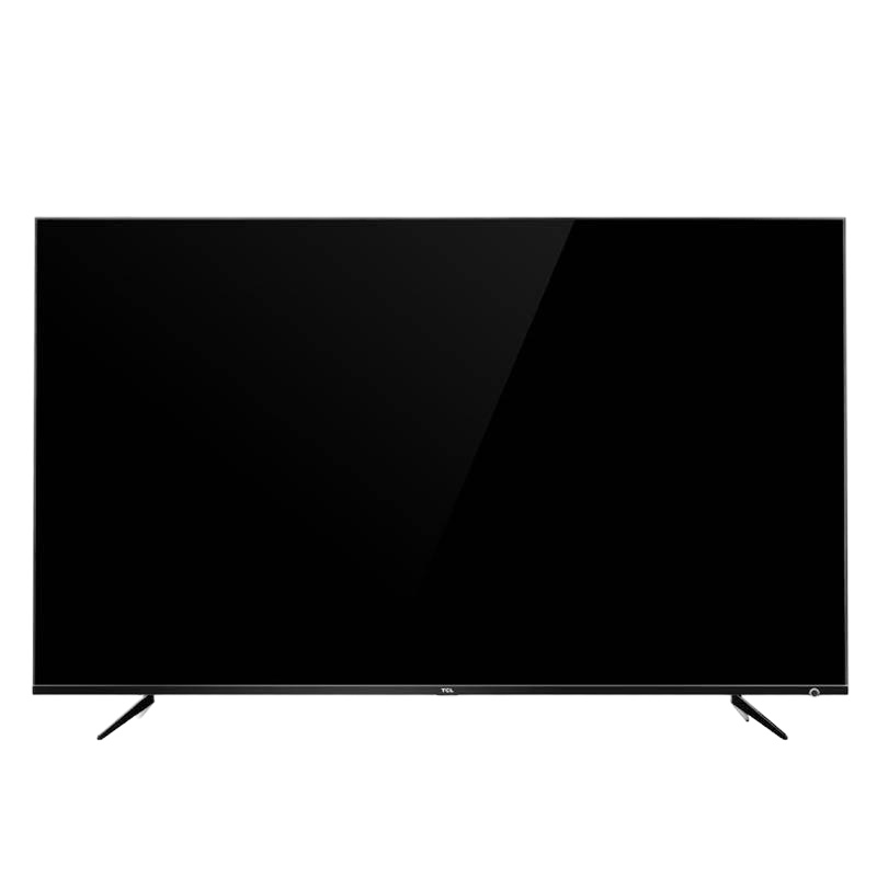TCL 50P6 50英寸超薄超窄金属边框 4K超高清LED32核人工智能互联网wifi液晶电视机 耀石黑 50英寸