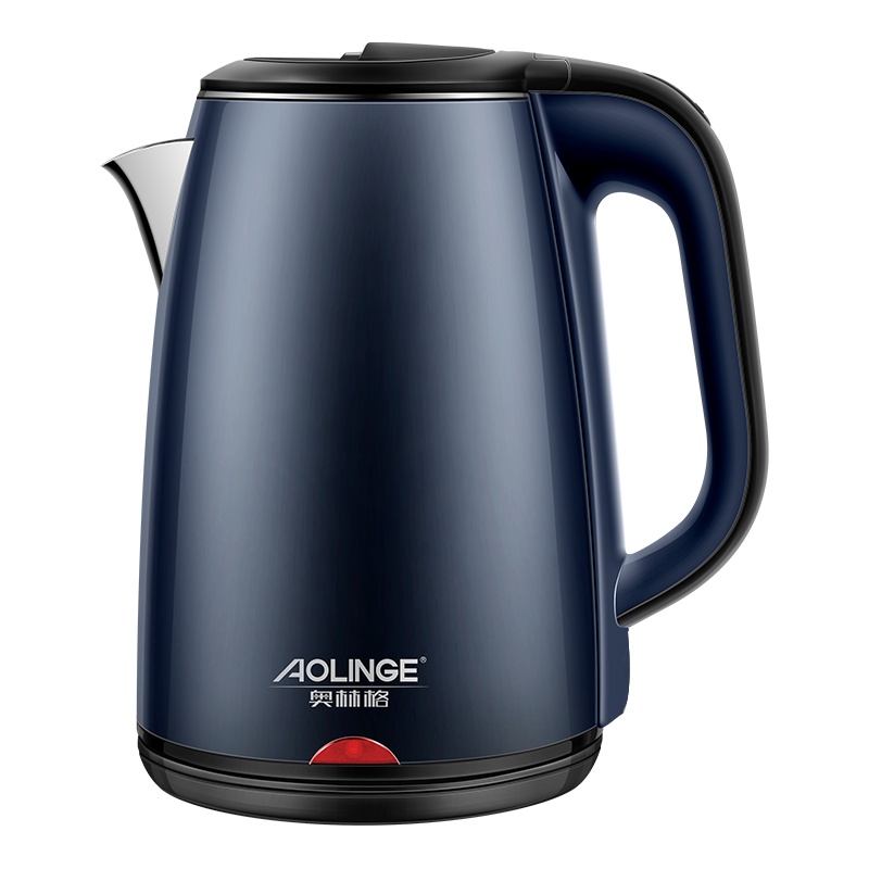 奥林格(AOLINGE) BM-8家用电热水壶全自动断电烧水器电热烧水壶开水壶热水壶防干烧煮茶器 1.8L深海蓝