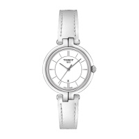 天梭(TISSOT)弗拉明戈系列时尚简约休闲商务皮带石英女士手表T094.210.16.011.00