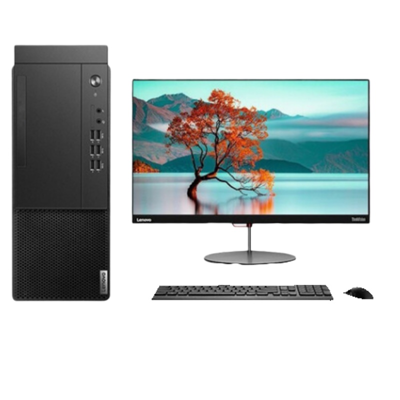 联想(Lenovo)启天M435 21.5寸台式电脑 I7-10700 8GB 1T 13.6升机箱 W10 定制