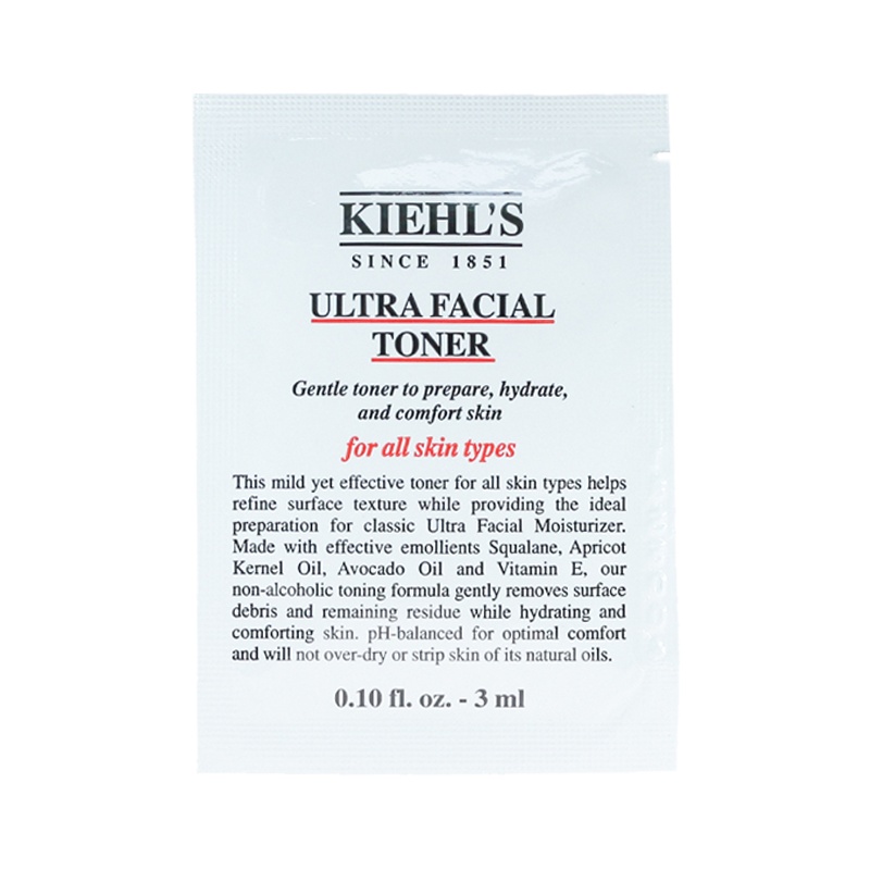 科颜氏Kiehl's高保湿精华爽肤水3ml*30片