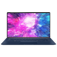 ASUS/华硕灵耀Deluxe14 i5-8265U 8G 512GB PCIe固态 MX150 2G 全面屏超极本14.0英寸全高清轻薄本便携商用手提笔记本电脑 银/蓝 官方标配